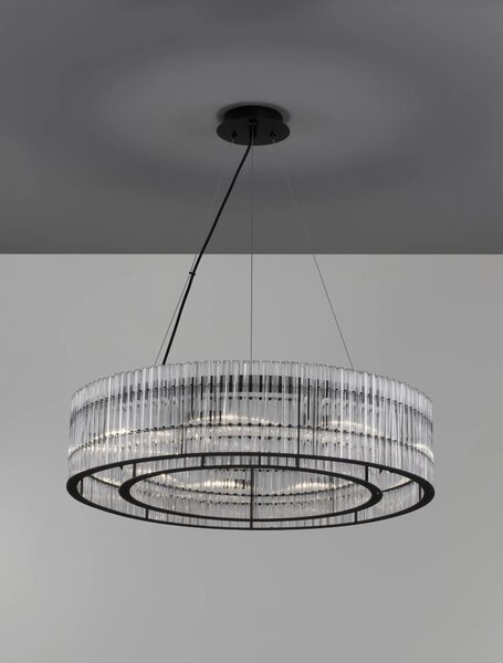 Retro luster Barok 70 čierne – G9