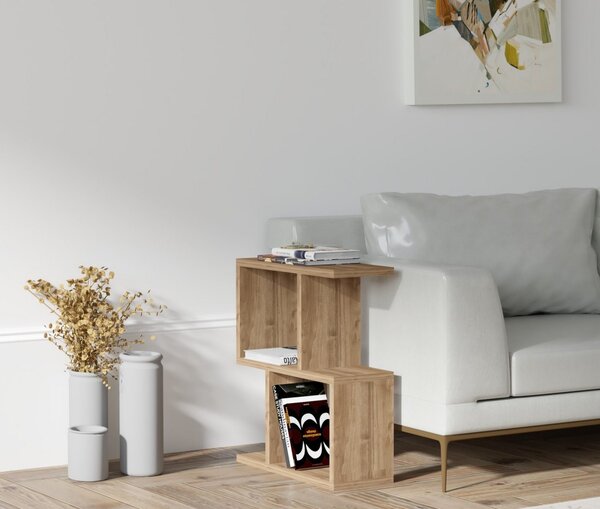 Kalune Design Odkladací stolík Zet dub castello koňak