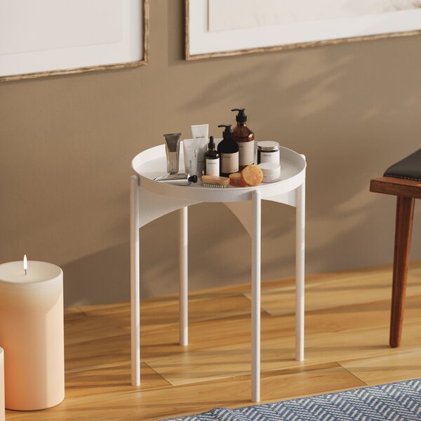 Kalune Design Odkladný stolík Shb-002-C biely