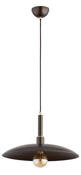 Závesný luster YUMI na lanku 1xE27/15W/230V čierny