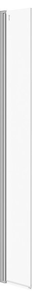Cersanit Mille, otočná sprchová zástena typu Walk-In 30x200 cm, 8mm číre sklo, chrómový profil, S161-009