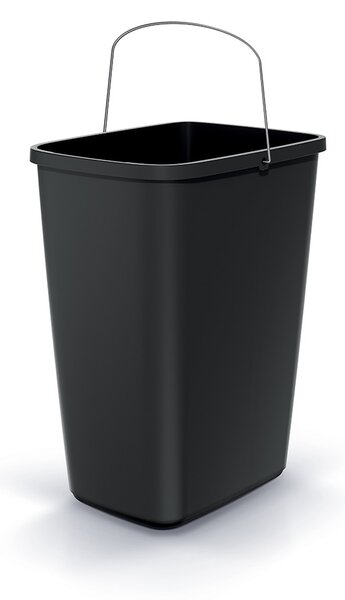Prosperplast Odpadkový kôš COMPACTO BASI čierny, variant 25 l