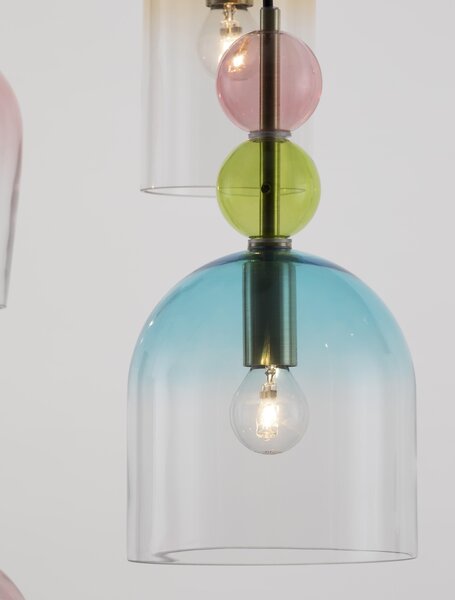 Retro luster Murano 51.7 Farebné – Viac farieb