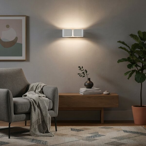 Ideal Lux - LED Nástenné svietidlo CLIP 2xG9/3W/230V biela