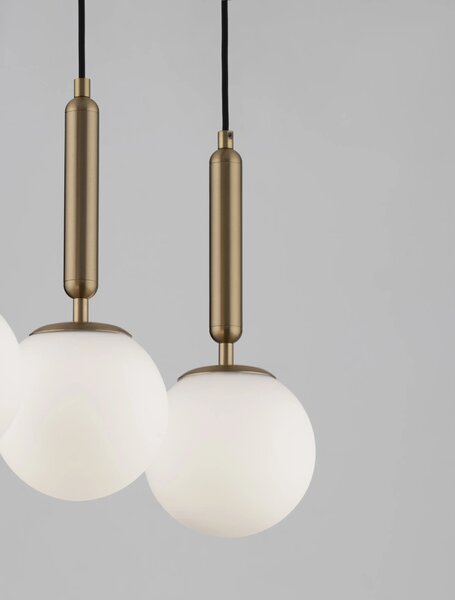 Retro luster Monet 60 čierne – E27
