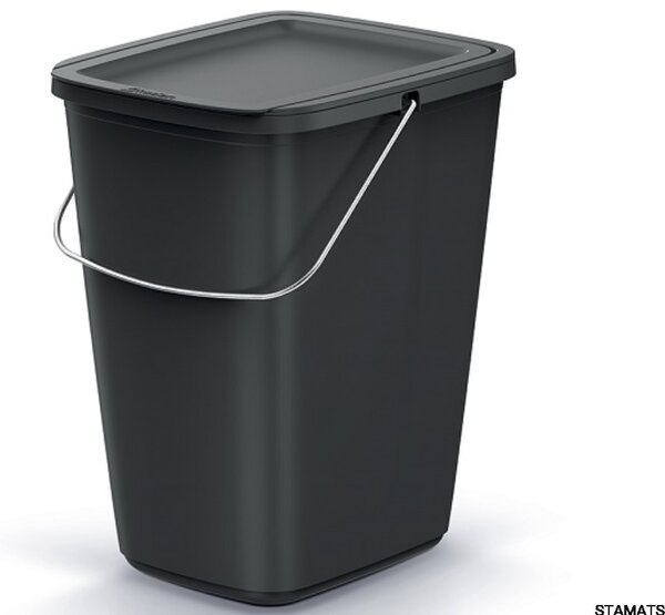 Prosperplast Odpadkový kôš COMPACTO FLAS 9 L čierny