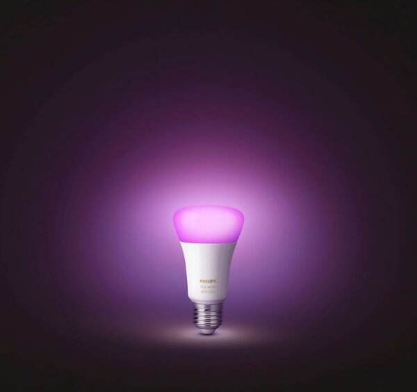 SADA 2x LED Stmievateľná žiarovka Philips Hue White And Color Ambiance E27/9W/230V