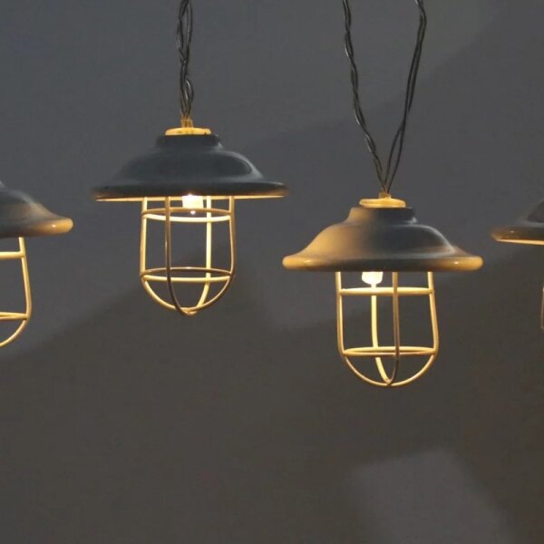 LED Vonkajšie dekoračné osvetlenie LOFT 10xLED/2xAA