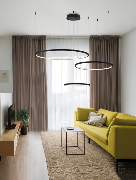 LED luster Purple 180 čierne – Čierna