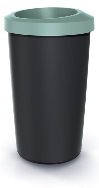 Prosperplast Odpadkový kôš kompaktný svetlozelený/čierny, variant 25 l