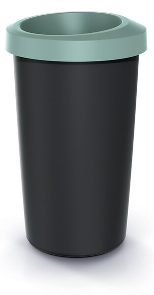 Prosperplast Odpadkový kôš kompaktný svetlozelený/čierny, variant 25 l