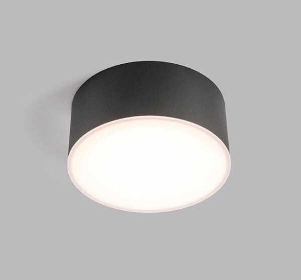 LED2 - LED Stropné svietidlo BUTTON LED/17W/230V antracit