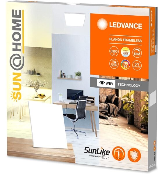 Ledvance - LED Stmievateľný panel SUN@HOME LED/35W/230V 2200-5000K CRI 95 Wi-Fi