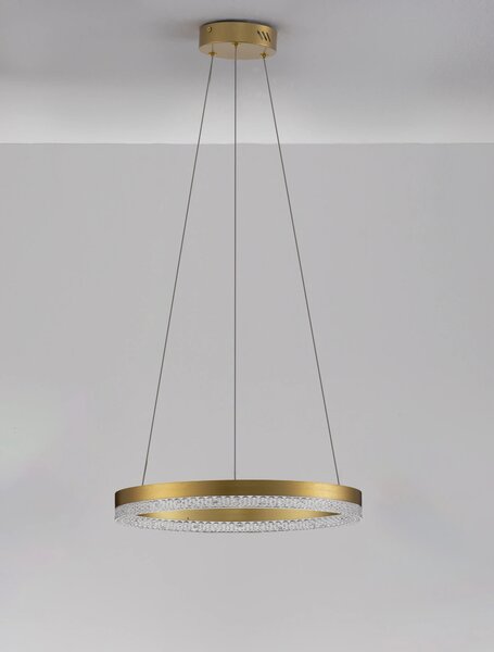 LED luster Adria 40 zlaté – Zlatá