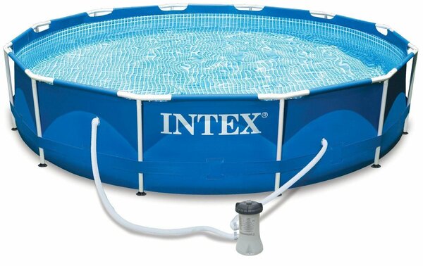Intex Záhradný bazén INTEX 28212NP Metal Frame 366 x 76 cm s kartušovou filtráciou 28212 - bazén
