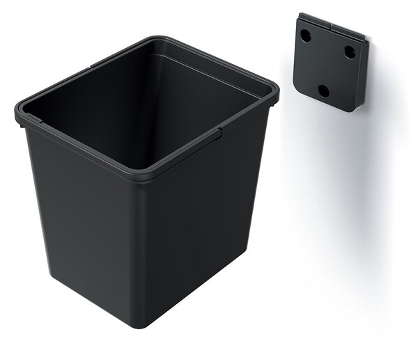 Prosperplast Odpadkový kôš System Basic 23 L čierny