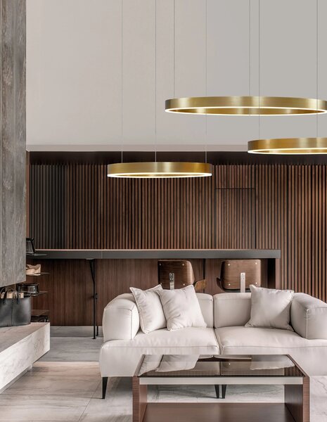 LED luster Motif 100 zlaté stmievateľné – Zlatá