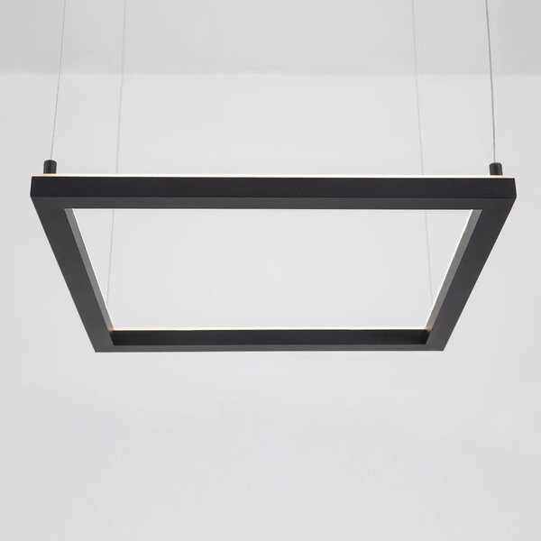 LED luster Eterna 50 čierne – Čierna