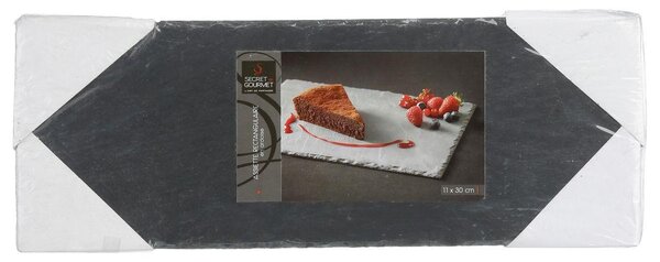 Secret de Gourmet Bridlicový tanier Pesto 11x30 cm