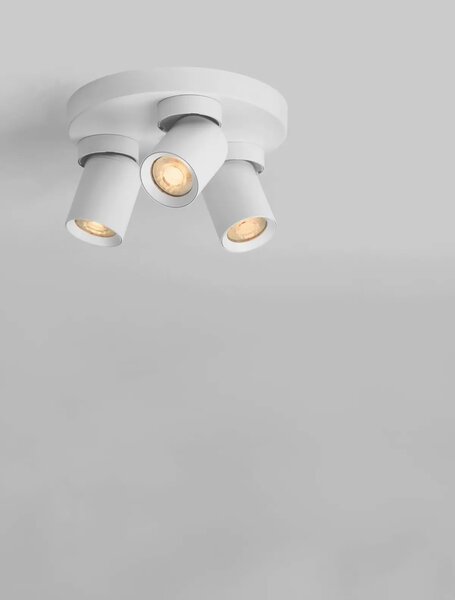 Moderné bodové svietidlo Amecy R 3 biela