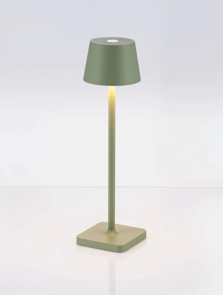 Vonkajšia stolová lampa Deck zelená