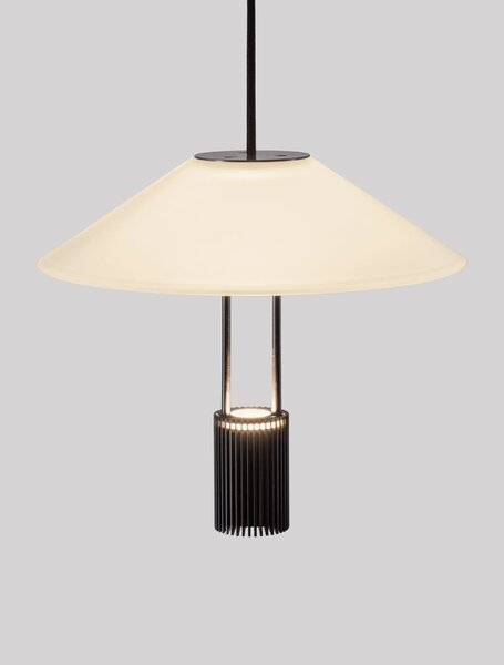 LED čierny moderný luster Anafi