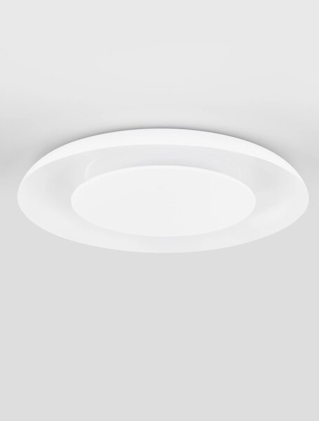 LED stmievateľné biele moderné stropné svietidlo Epos 60 – Biela