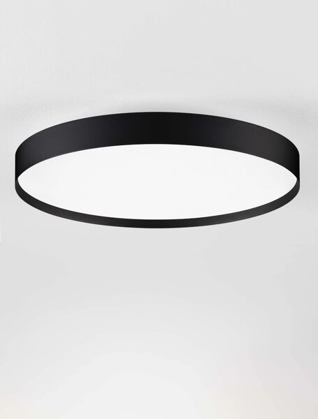 LED stmievateľné čierne moderné stropné svietidlo Roi 50 – Čierna
