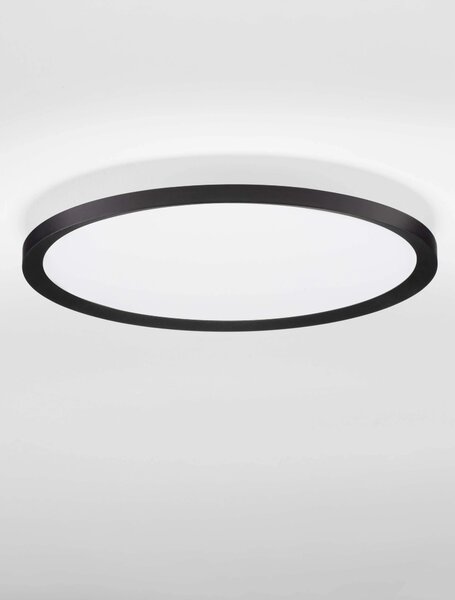 LED stmievateľné čierne moderné stropné svietidlo Aoton 40 – Čierna