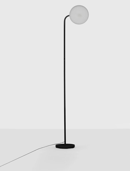 LED čierna stojaca lampa Sinkro 2