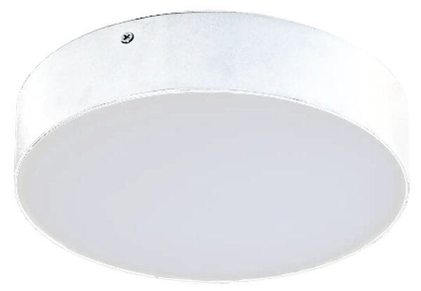 Moderné LED stropné svietidlo Monza II R 30 3000K biele – Biela