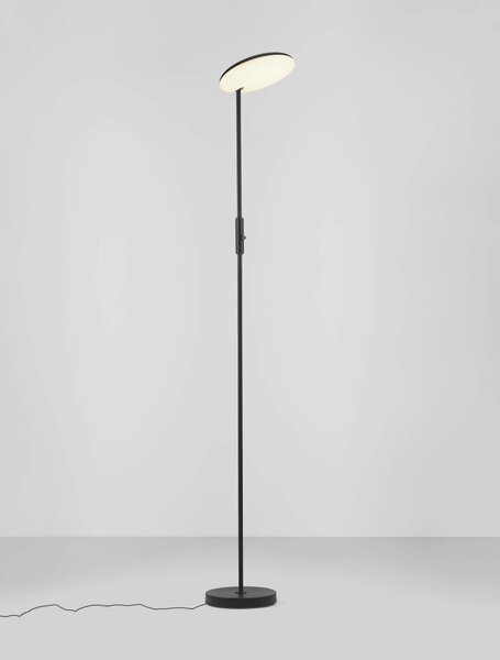 LED stmievateľná čierna stojaca lampa Notos