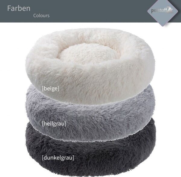 PETSTUFF pelech pre psa, okrúhly, béžový, 60 cm