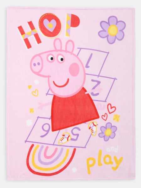 Sinsay - Deka Peppa Pig - pastelová ružová