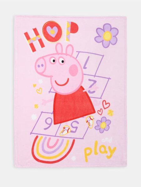 Sinsay - Deka Peppa Pig - pastelová ružová