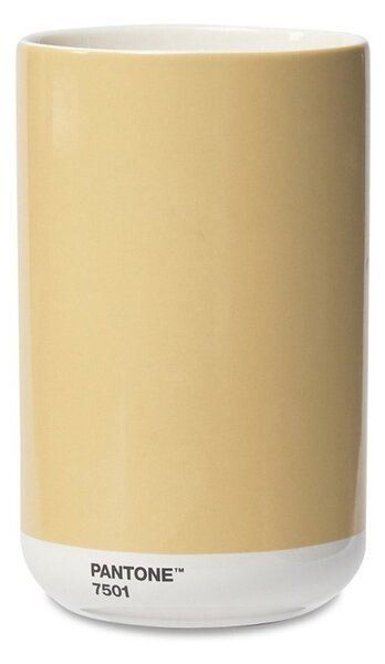PANTONE PANTONE Keramická váza — Cream 7501