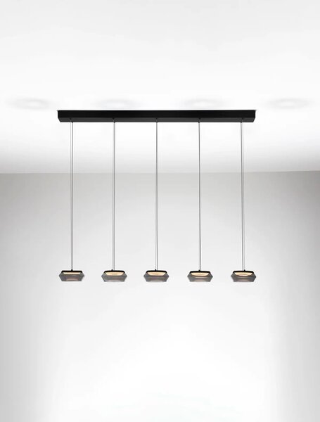 Dizajnový luster Jailyn 5 line – LED