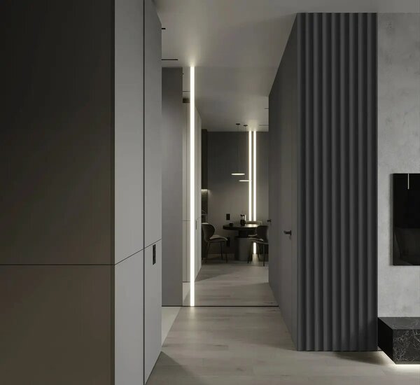 Lamelio Velutto Shadow Grey – Sivá