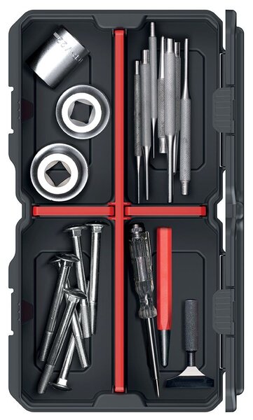 Prosperplast Organizér MESX BOX 28,5x15,8x5,7 cm čierny
