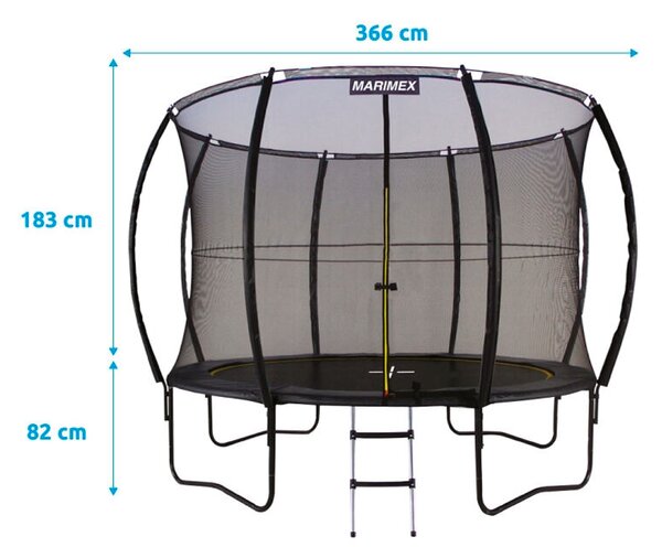 Comfort Trampolína bezpružinová ø 366 cm MARIMEX 19000096