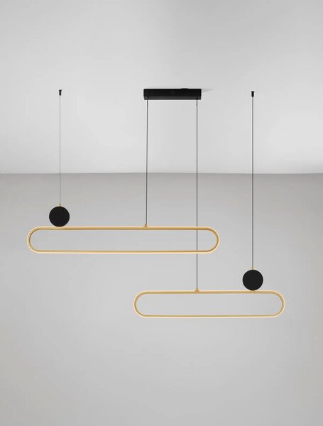 Dizajný luster Liaise – LED