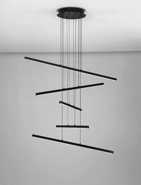 Dizajnový luster Gratta line – LED