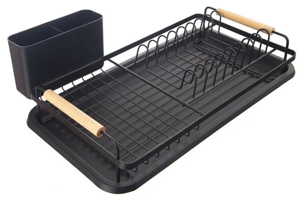 Radka Odkvapkávač s podnosom 43 x 28,5 x 13 cm, kov/plast ORION 155211