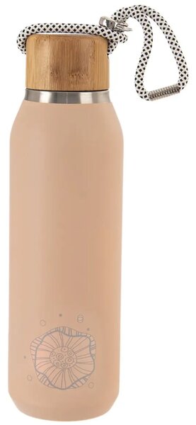 Termofľaša 0,6 l, nerez/bambus, ružová ORION 830637