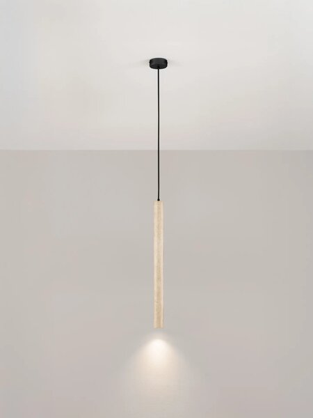 LED moderný luster Hulo Prírodná B