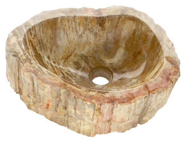 DIVERO umývadlo z prírodného kameňa FOSSIL- malé