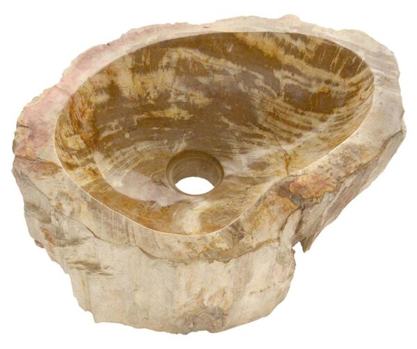 DIVERO umývadlo z prírodného kameňa FOSSIL- malé