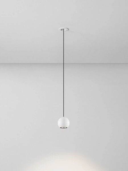 LED moderný luster Notic Biela 3000K