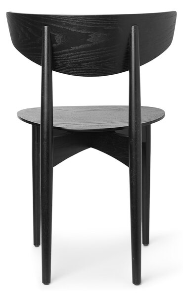 Drevená jedálenská stolička Herman Black