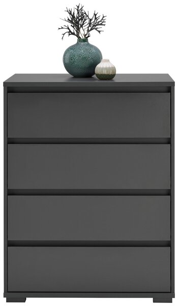 KOMODA, antracitová, 80/103/48 cm Carryhome - Komody, Online Only